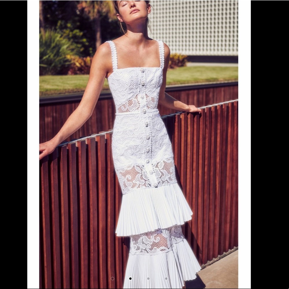 Alexis Lyssa tiered ruffle dress